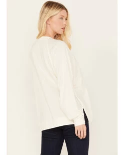 Cleo + Wolf Women's Rockies Graphic Sweatshirt -Western Cowboy World 2000380769 681 P4