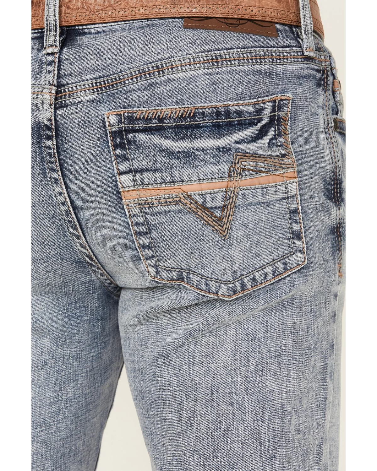 Cody James Men's Pinedale Slim Straight Stretch Denim Jeans 6 Cody James Men's Pinedale Slim Straight Stretch Denim Jeans - Image 4