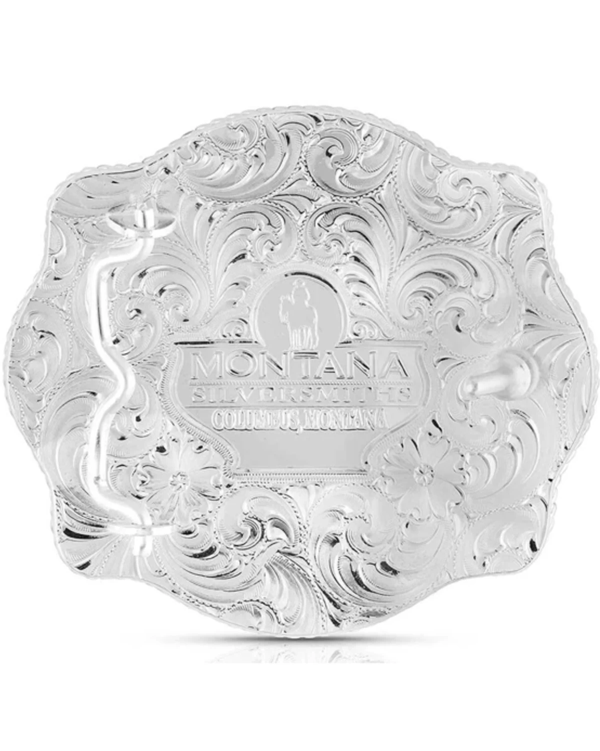 Montana Silversmiths Scalloped Champion Bullriding Belt Buckle 4 Montana Silversmiths Scalloped Champion Bullriding Belt Buckle - Image 2