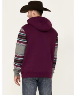 RANK 45 Renegade Striped Sleeve Hooded Sweatshirt -Western Cowboy World 2000381674 500 P4