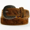 Red Dirt Hat Co. Men's Natural Brindle Cowhide Leather Belt -Western Cowboy World 2000382070 200 P1