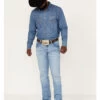 Wrangler Retro Men's 77MWZ Codigo Light Wash Slim Boot Stretch Denim Jeans 1 Wrangler Retro Men's 77MWZ Codigo Light Wash Slim Boot Stretch Denim Jeans -Western Cowboy World 2000384266 400 P1