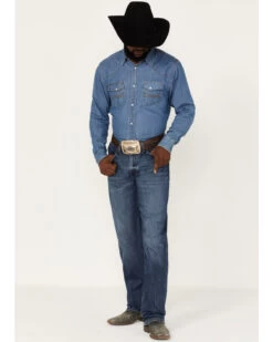 Wrangler 20X Men's Rangerbred Dark Wash Extreme Relaxed Bootcut Stretch Denim Jeans