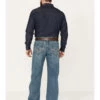 Rock & Roll Denim Men's Double Barrel Medium Wash Relaxed Straight Jeans 1 Rock & Roll Denim Men's Double Barrel Medium Wash Relaxed Straight Jeans -Western Cowboy World 2000386202 414 P1
