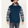 RANK 45 Men's Southwestern Hooded Sweatshirt -Western Cowboy World 2000386234 442 P1