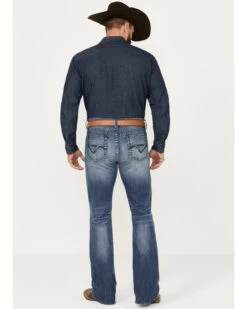 Cody James Men's Oregon Medium Wash Slim Bootcut Stretch Denim Jeans -Western Cowboy World 2000386281 414 P3
