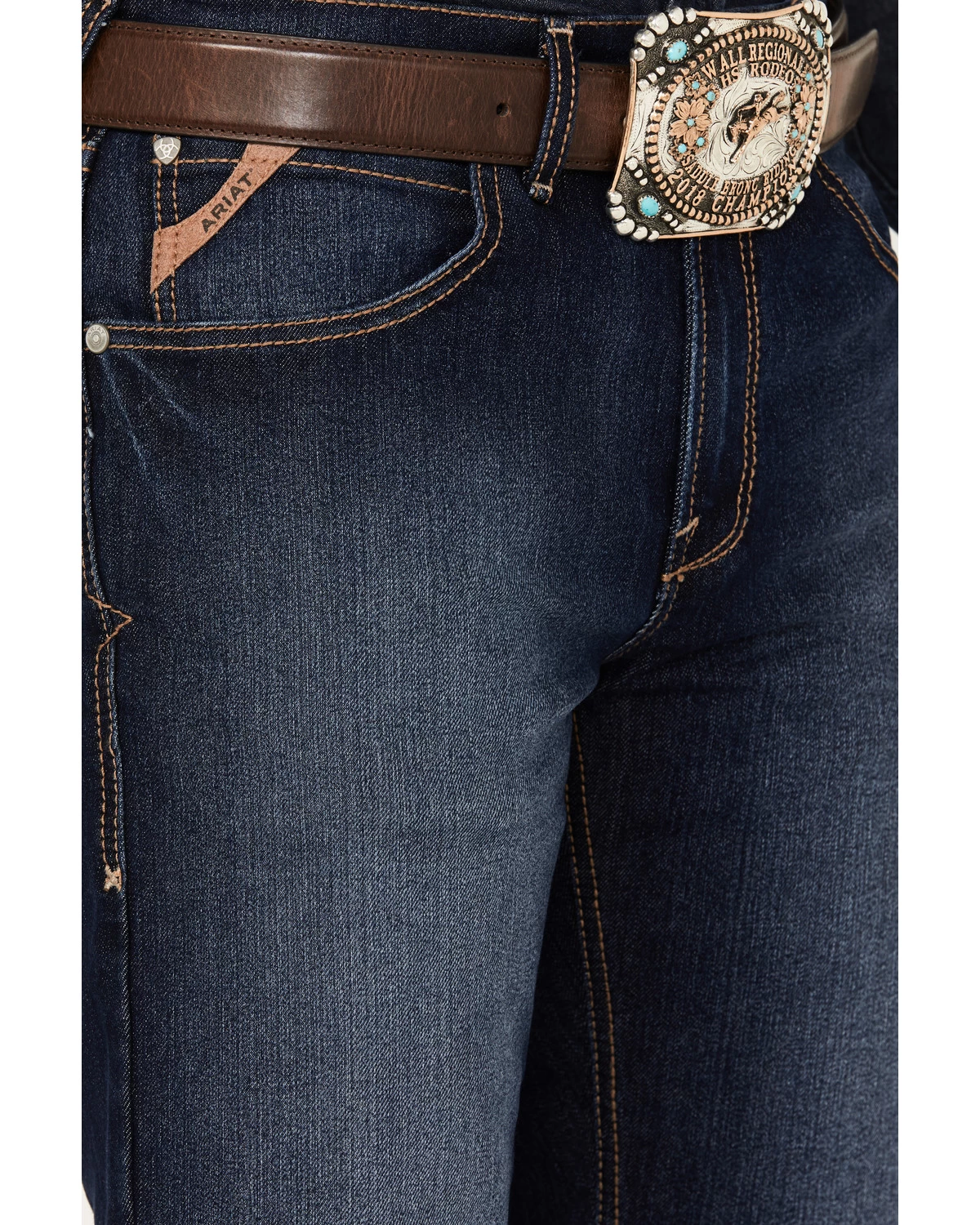 Ariat Men's M1 Hansen Slim Straight Clayton Jeans 4 Ariat Men's M1 Hansen Slim Straight Clayton Jeans - Image 2