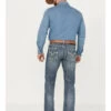 Rock & Roll Denim Men's Revolver Light Vintage Wash Slim Straight Stretch Reflex Denim Jeans 1 Rock & Roll Denim Men's Revolver Light Vintage Wash Slim Straight Stretch Reflex Denim Jeans -Western Cowboy World 2000387627 412 P1