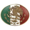M & F Western Ariat Oval Mexican Flag Belt Buckle -Western Cowboy World 2000390335 040 P1