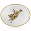 Montana Silversmiths Rough Waters Bull Rider Class Belt Buckle -Western Cowboy World 2000396077 040 P1