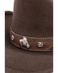 Bullhide Boys' Horsing Around Wool Cowboy Hat -Western Cowboy World 282929 47 P6