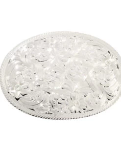 Montana Silversmiths Men's Engraved Buckle