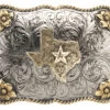 AndWest Men's Two-Tone Texas Star Belt Buckle 2 AndWest Men's Two-Tone Texas Star Belt Buckle -Western Cowboy World 290B11 SA P1