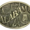 Montana Silversmiths Alabama State Heritage Attitude Belt Buckle -Western Cowboy World 290B73 15 P1