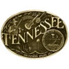 Montana Silversmiths Men's Tennessee State Heritage Attitude Belt Buckle -Western Cowboy World 290B87 15 P1