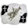 Montana Silversmiths Christian Flourish Bullrider Belt Buckle -Western Cowboy World 290D14 03 P1